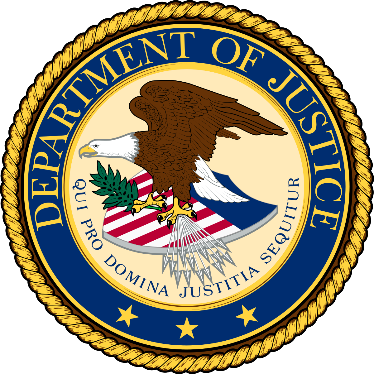 Seal of department of justice